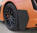 SPLITTERS LATERAUX DE PARE CHOC ARRIÈRE EN CARBONE AUDI R8 II (2015+)