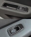 ENJOLIVEURS DE COMMANDES DE VITRES EN CARBONE SOFT (AVANT+ARRIERE) RENAULT CLIO V (2019/2025)