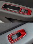 ENJOLIVEURS DE COMMANDES DE VITRES EN CARBONE SOFT (AVANT+ARRIERE) RENAULT CLIO V (2019/2025)