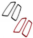 ENJOLIVEURS D'AERATEURS LATERAUX SUPERIEURS DE TABLEAU DE BORD EN CARBONE SOFT RENAULT CLIO V (2019/2025)