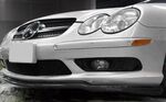 LAME DE PARE CHOC AVANT EN CARBONE MERCEDES SL R230 55 AMG (2003/2005) MERCEDES SL R230 63AMG PHASE 2 (04-2008/2011)