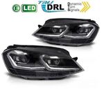 PHARES A LEDS  "REAL DRL" VW GOLF VII PHASE 1  (avec vrais feux de jour et clignotants DTS -Dynamic turn system-) REDLINE OU SILVER LINE (2012/02-2017)