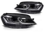 PHARES A LEDS  "REAL DRL" VW GOLF VII PHASE 1  (avec vrais feux de jour et clignotants DTS -Dynamic turn system-) REDLINE OU SILVER LINE (2012/02-2017)