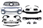 KIT CARROSSERIE COMPLET MERCEDES CLA W118 OU X118 AMG sedan ou shootingbrake PHASE 1 LOOK CLA 45 AMG "LIGHT" (2019/05-2023)