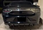 DIFFUSEUR ARRIERE DODGE CHARGER "DTM LOOK" (2015/2023)