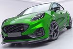SPLITTERS DE PARE CHOC AVANT FORD PUMA SUV PHASE 1 ST LINE / ST LINE X OU VIGNALE "CUP" CS STYLE (2019/2024) OU FORD PUMA SUV ST "CUP" (2019/2024)