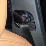 ENJOLIVEURS DE CEINTURES DE SECURITE EN CARBONE BMW X3 G01 / X4 G02 (2018/2024)