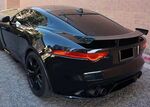 BECQUET DE COFFRE A PEINDRE OU CARBONE JAGUAR F TYPE EVOLINE (2014/2018)