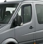 DEFLECTEURS DE VITRES AVANT SMOKE BLACK MERCEDES SPRINTER W906 (2006/2018)