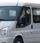 DEFLECTEURS DE VITRES AVANT BLACK FORD TRANSIT (2006/2013)