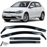 DEFLECTEURS DE VITRES AVANT BLACK VW GOLF VII (2012/2020)