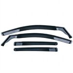 DEFLECTEURS DE VITRES AVANT BLACK VW GOLF VII (2012/2020)