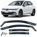 DEFLECTEURS DE VITRES AVANT BLACK VW GOLF VIII (2020+)