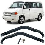 DEFLECTEURS DE VITRES AVANT SMOKE BLACK OU BLACK VW BUS T4 (1990/2003)