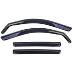 DEFLECTEURS DE VITRES AVANT BLACK SKODA KODIAQ (2017/2023)