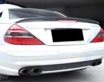 BECQUET DE COFFRE CARBONE MERCEDES COUPE SL TYPE R230 AMG (2002/2011)