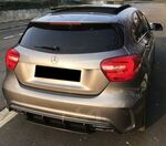 DIFFUSEUR ARRIERE MERCEDES CLASSE A W176 AMG LOOK AMG "CARBONE LOOK"(2012/2018)