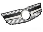 CALANDRE MERCEDES GLK X164 LOOK AMG SILVER/CHROME OU BLACK CHROME PHASE 2 (06-2012/2015)