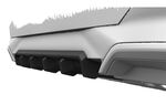 DIFFUSEUR ARRIERE (RAJOUT CENTRAL) BMW SERIE 5 G60/G61 - BMW SERIE I5 G60/G61 PACK M PHASE 1 CUP" CS STYLE (2023+)