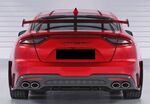 AILERON DE COFFRE A COL DE CYGNE KIA STINGER "CS STYLE" (2017/2023)