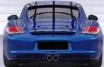 DEFLECTEURS DE PAVILLON MERCEDES Porsche BOXSTER 987 / PORSCHE Cayman 987 "CUP" CS STYLE (2005/2013)