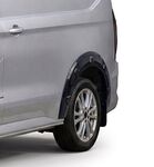 JEU D'ENTOURAGES S D'AILES AVANT/ARRIERE FORD TRNASIT CUSTOM MK2 PIANO BLACK FINISH (2023+)