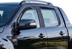 DEFLECTEURS DE VITRES AVANT PIANO BLACK FORD RANGER T8 (2019/2022)