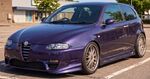 PARE CHOC AVANT ALFA ROMEO 147 "SENSATION" CPN DESIGN (2000/2004)