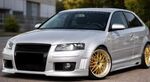 PARE CHOC AVANT AUDI A3 8P PHASE 1 "CPN DESIGN" (2003/05-2005)