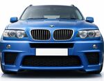PARE CHOC AVANT BMW X5 E53 PHASE 1 LOOK X6 (1999/09-2003)