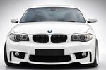 PARE CHOC AVANT ADAPTABLE BMW SERIE 1 E81/E87/E82/E88 LOOK 1M SPTG (2004/2011)