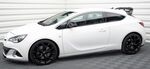JEU DE BAS DE CAISSE (RAJOUTS EN ABS) OPEL ASTRA J GTC OPC OU OPC LINE (2011/2018)