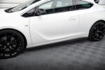 JEU DE BAS DE CAISSE (RAJOUTS EN ABS) OPEL ASTRA J GTC OPC OU OPC LINE (2011/2018)