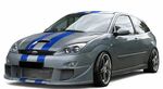 PARE CHOC AVANT ADAPTABLE FORD FOCUS MK1 "CPN DESIGN" (1998/2004)