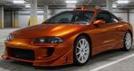 PARE CHOC AVANT MITSUBISHI ECLIPSE ST LINE (1995/1997)