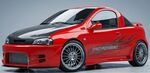 PARE CHOC AVANT OPEL TIGRA "RING" CPN DESIGN (1994/2001)