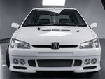PARE CHOC AVANT PEUGEOT 106 PHASE 2 "MOD FLYLOW"CPN DESIGN (1996/2003)