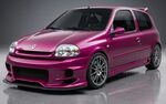 PARE CHOC AVANT RENAULT CLIO II PHASE 1 "STAR" CPN DESIGN (1998/2001)