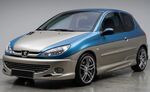 PARE CHOC AVANT PEUGEOT 206 "GT LOOK" CPN DESIGN (1998/2009)