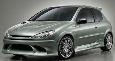 Repiauto - Pare-Choc Avant à Peindre Compatible Peugeot 206 XS/GTI/CC/Cabrio/Sport 1998-2009