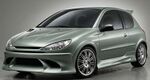PARE CHOC AVANT PEUGEOT 206 "DRIFT" CPN DESIGN (1998/2009)