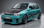 PARE CHOC AVANT RENAULT CLIO II PHASE 1 "STAR" CPN DESIGN (1998/2001)