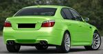 PARE CHOC ARRIERE BMW E60 LOOK M5 E60 (2003/2010)