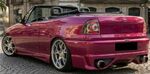 PARE CHOC ARRIERE OPEL ASTRA F CABRIOLET CPN DESIGN (1991/1998)