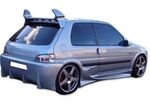 PARE CHOC ARRIERE PEUGEOT 106 PHASE 2  "RACING II"  CPN DESIGN (1996/2003)