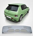 PARE CHOC ARRIERE PEUGEOT 205 "STAR" CPN (1982/1998)