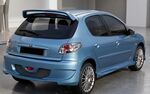PARE CHOC ARRIERE PEUGEOT 206 "CPN DESIGN"(1998/2009)
