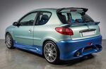 PARE CHOC ARRIERE PEUGEOT 206 "SPIRIT" CPN DESIGN (1998/2009)