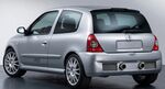 PARE CHOC ARRIERE RENAULT CLIO II "LOOK V6" SPTG (1998/2006)
