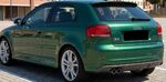RAJOUT DE PARE CHOC ARRIERE LOOK DIFFUSEUR AUDI A3 8P SPORTBACK SLINE LOOK S3 CPN DESIGN (05-2005/05-2008)